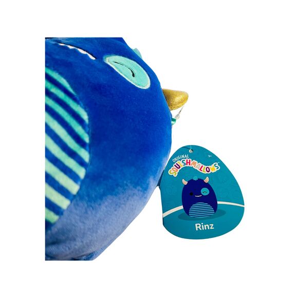 RARE Squishmallow Rinz Blue Monster 8” Squishmallow Rinz Blue Monster - Picture 2 of 2